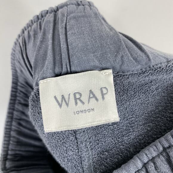 Wrap London Size 8 Hemp & Organic Cotton Jersey Shorts Gray - Picture 4 of 5